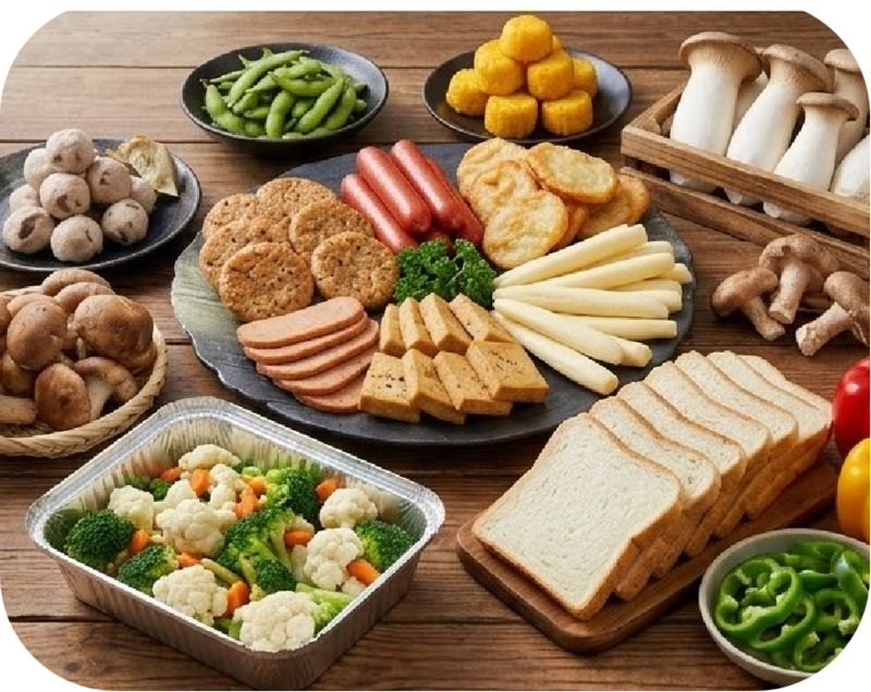 素食豐富