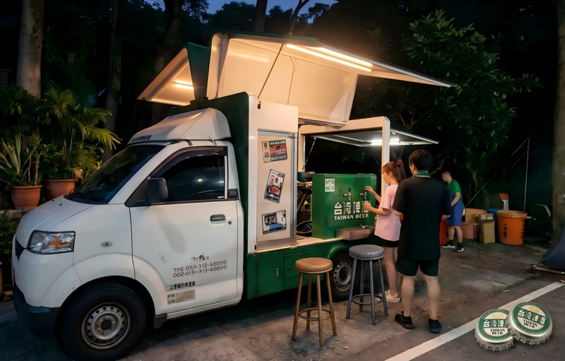 移動式生啤酒車